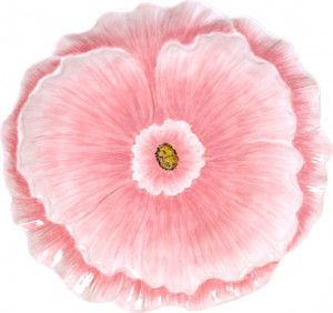 10671439 Certified International Блюдо 3D Certified Int. Милый Кролик 30см, керамика, розовый Керамика