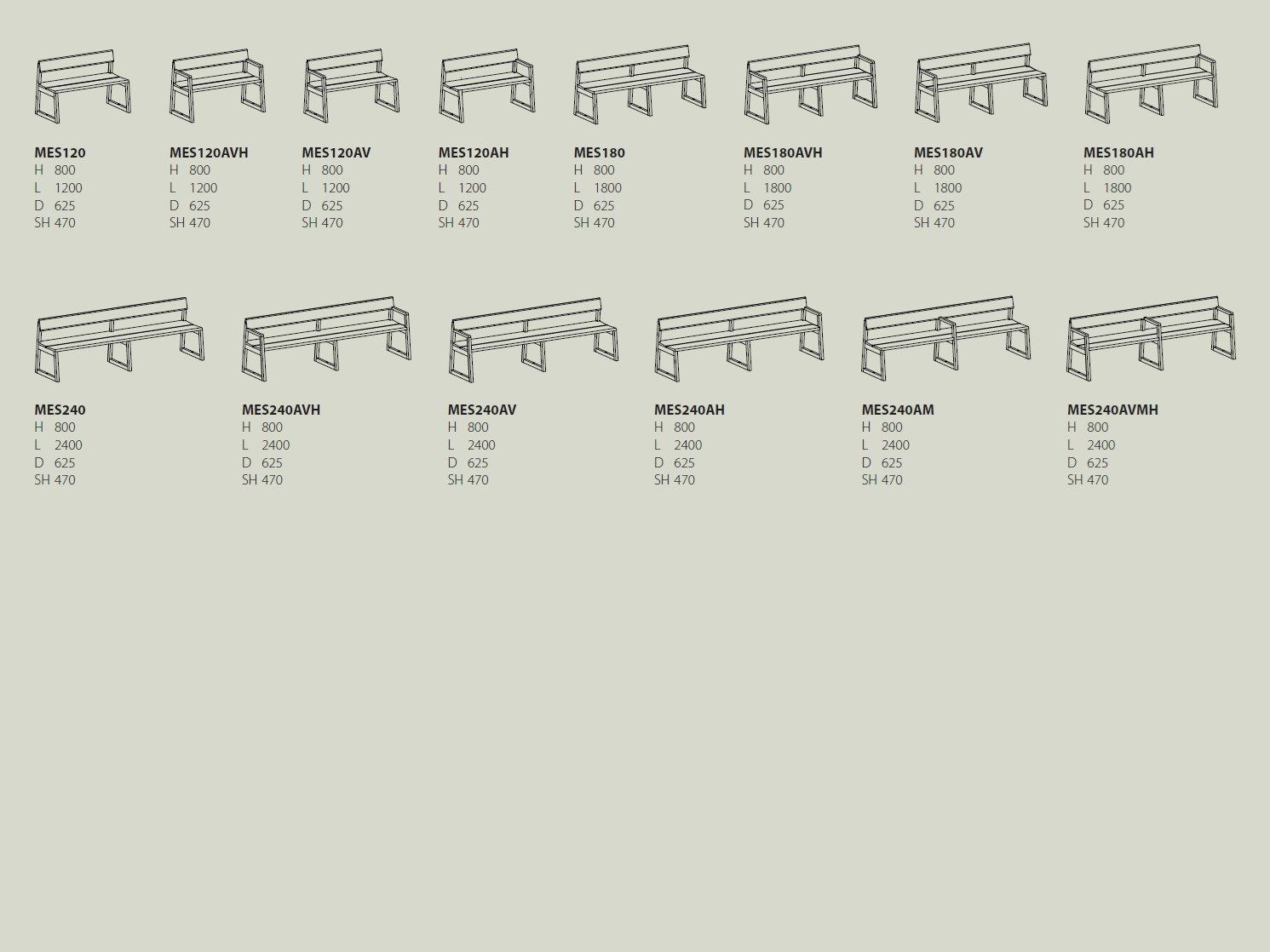 Модульная деревянная скамья со спинкой Karl Andersson Meander ARCH-00087248 - Вид №16