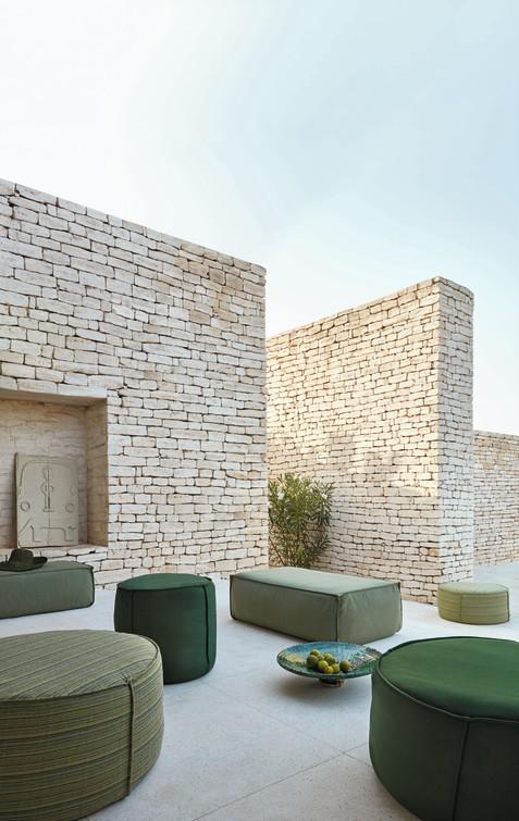 MNST1311 Пуф Touch шторм 112 Manutti Poufs  - Вид №15