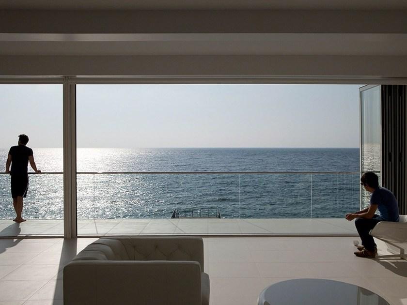 Q-RAILING ITALIA Стеклянный профиль перил с регулировкой стекла Easy glass® sun-id-1421526 - Вид №1