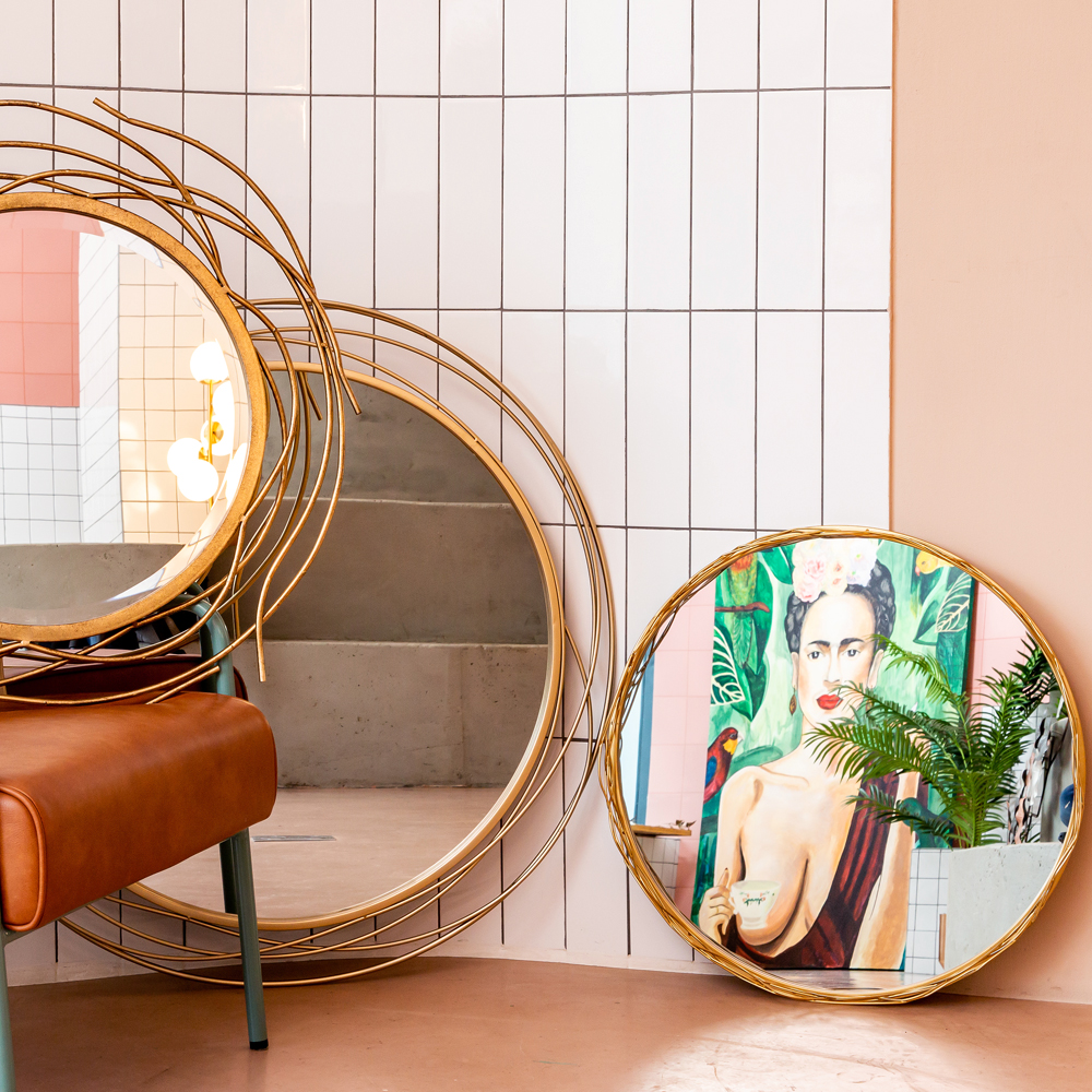 19091215 Настенное зеркало «Лорентин Голд» Object Desire  - Вид №2
