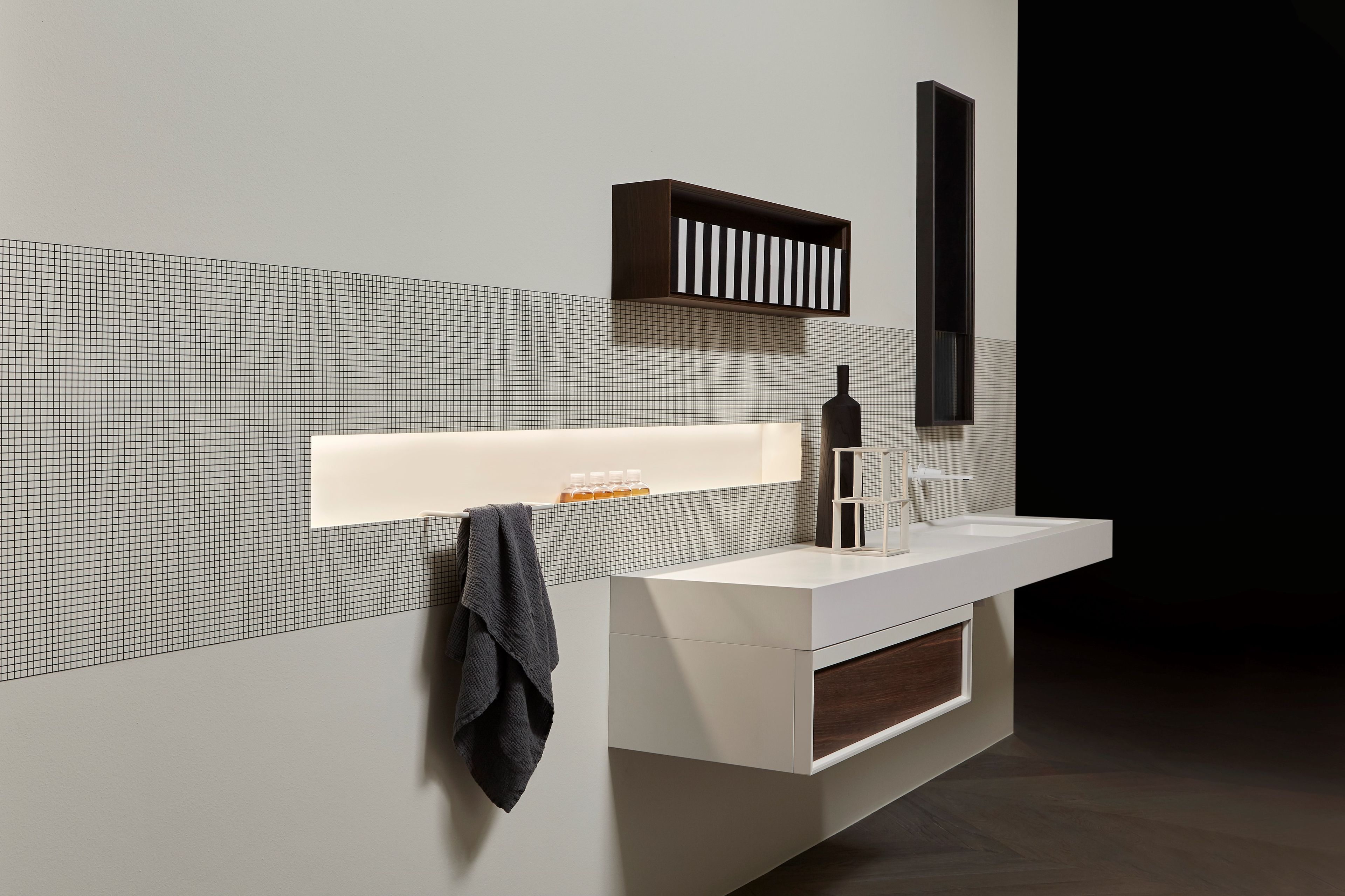 Прямоугольная раковина Flumood® с столешницей Antoniolupi Bemade ARCH-00056919 - Вид №2