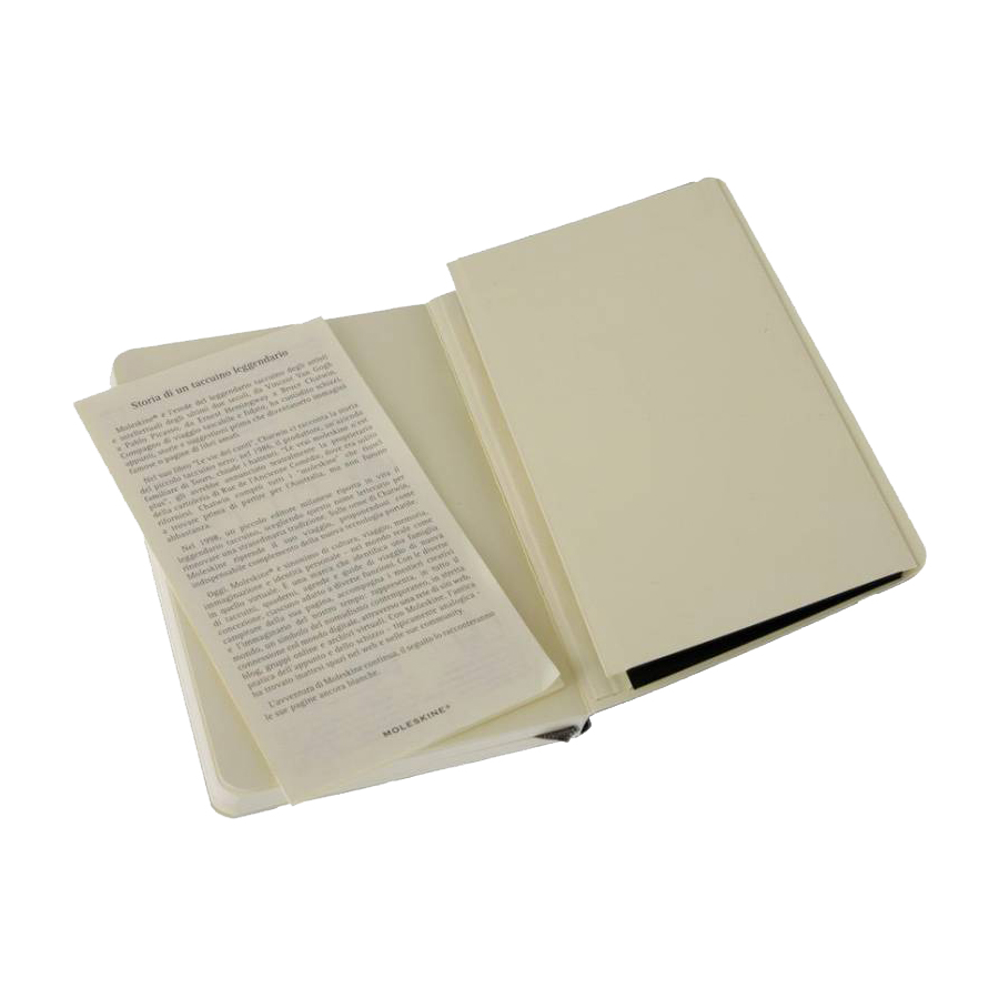 Блокнот Moleskine CLASSIC SOFT Pocket 90x140мм 192стр. нелинованный мягкая обложка фиксирующая резин 385247 - Вид №2