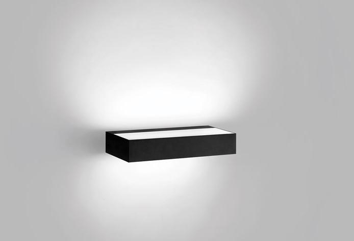 Arkoslight Светодиодный настенный светильник прямого и отраженного света из алюминия Rec sun-id-1357205 - Вид №3