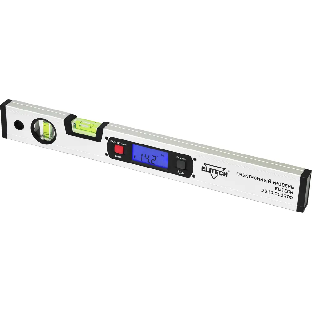 Цифровой уровень Elitech для точного монтажа и столярных работ 89202608 STLM-0841750 - Вид №1