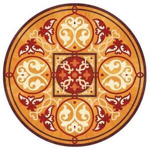 Художественный паркет Da Vinci Розетка 26-169 Дуб Селект (Гладкая) х1000диаметр мм.