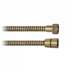 050025 PREMIUM Латунный шланг с двойным зацеплением 170 Старая Латунь GRB MIXERS