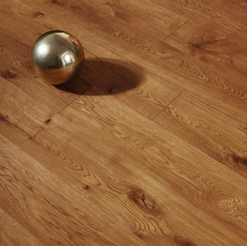 Паркетная доска Coswick Искусство и ремесло Женева Дуб Рустик (Гладкая) 2100х190 мм 11337920 - Вид №6