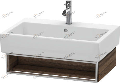 VE600507979 Тумбочка подвесная Vero #VE6005 650 x 431 мм Орех натуральный, декор Duravit