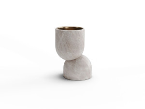 Отдельно стоящий умывальник из камня Лечче