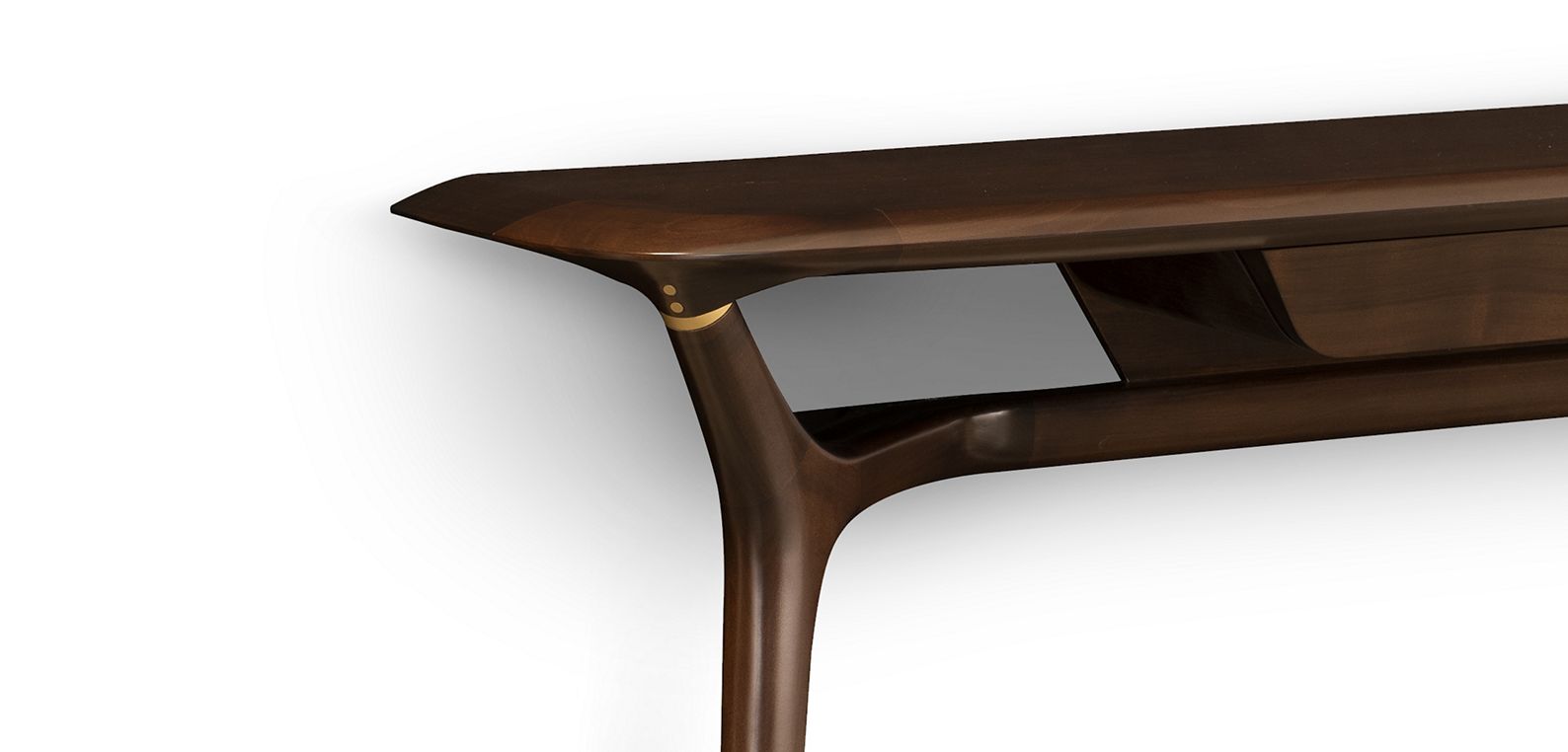 Прямоугольная консоль MDF с ящиками ROCHE BOBOIS Лебедка ARCH-00126094 - Вид №3