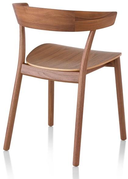 Herman Miller Деревянный стул на деревянной или металлической основе Leeway sun-id-1493939 - Вид №4