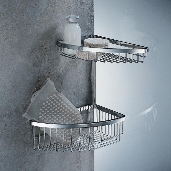 B9609 Полочка-решётка двухъярусная развёрнутая COLOMBO Angolari Colombo Design - Вид №1