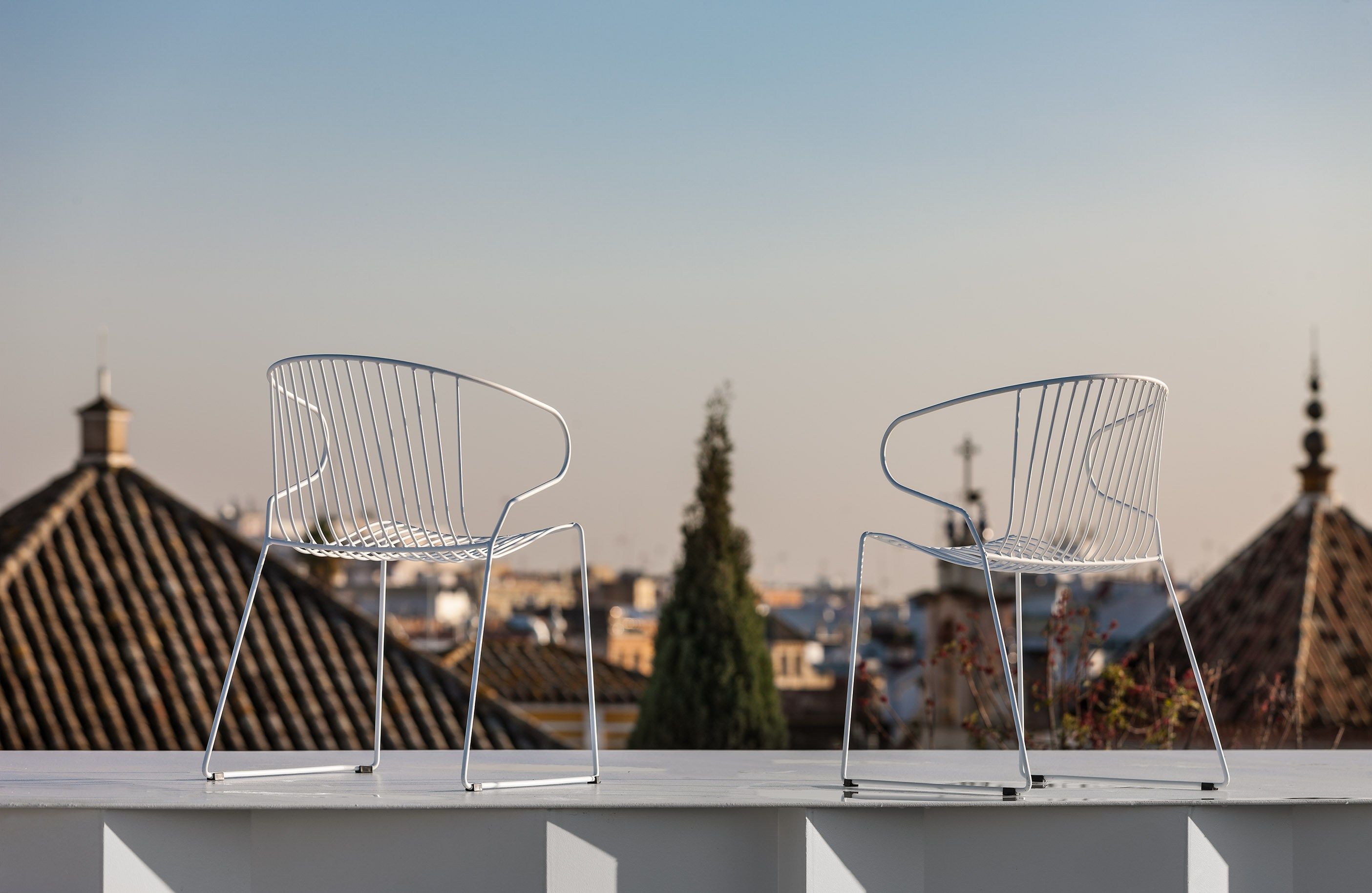 Штабелируемый стальной стул с подлокотниками iSimar Bolonia ARCH-00107047 - Вид №49