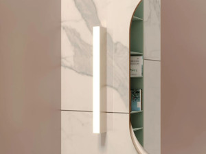 Светодиодный настенный светильник из алюминия и поликарбоната