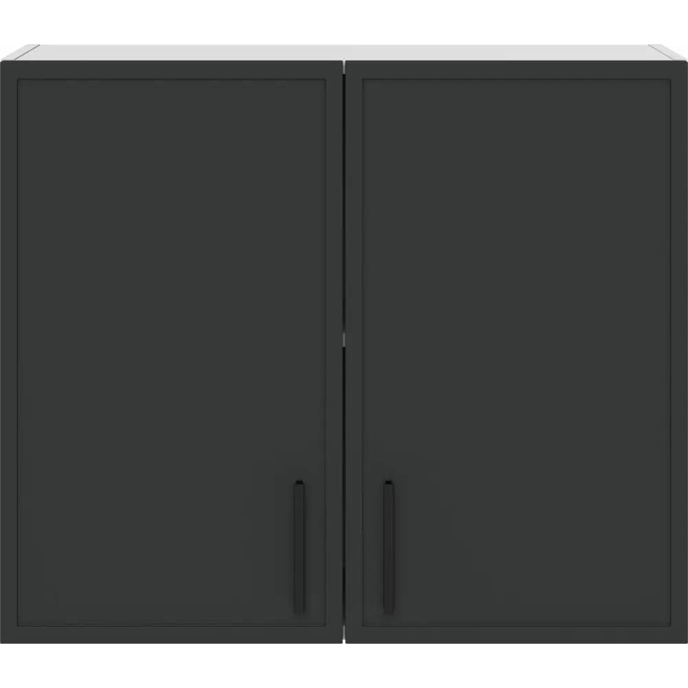 Кухонный шкаф навесной Неро Delinia 80x67.6x29 см МДФ цвет графит STLM-2155978 - Вид №3