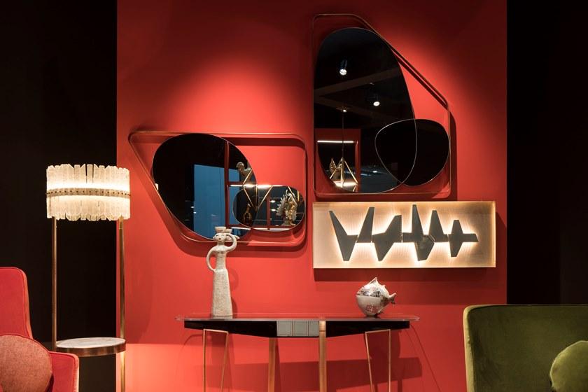 MARIONI Настенное зеркало в раме Landscape 02951a - Вид №1