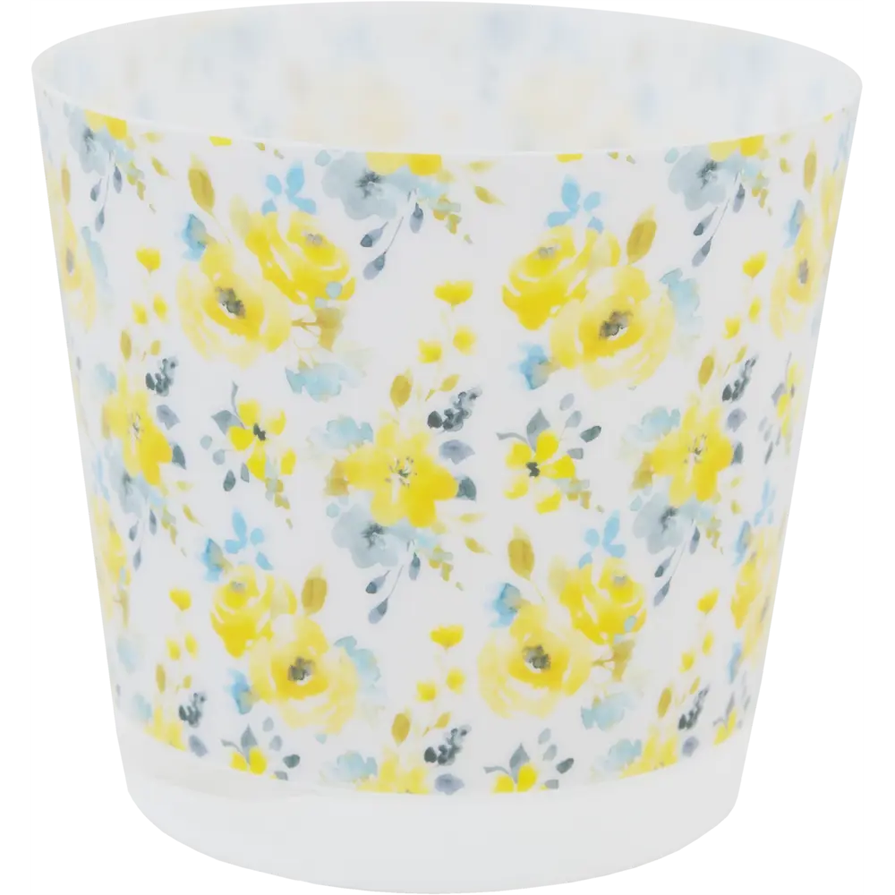 Горшок цветочный Ingreen Easy Grow ø12 h11 см v0.75 л пластик акварель Фиджи декор STLM-2191978