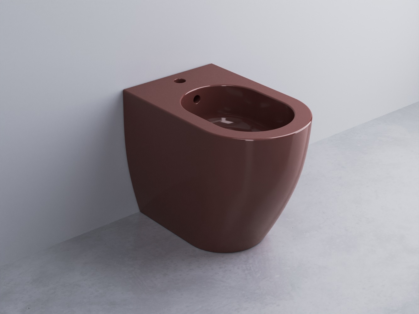 SMBID-CO Биде напольное с одним отверстием под смеситель 53 cielo Smile Ceramica Cielo