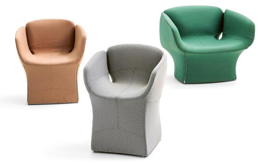 Moroso Кресло со съемным чехлом с подлокотниками Bloomy sun-id-1470905 - Вид №3