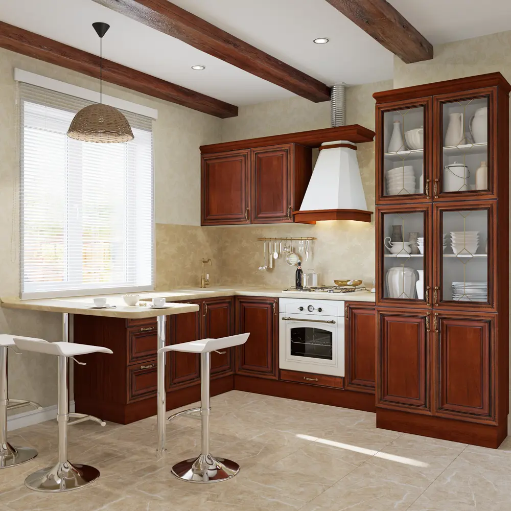 Дверь для шкафа Delinia «Прованс» 30x92 см, массив ясеня, цвет бежевый STLM-2042751 - Вид №2