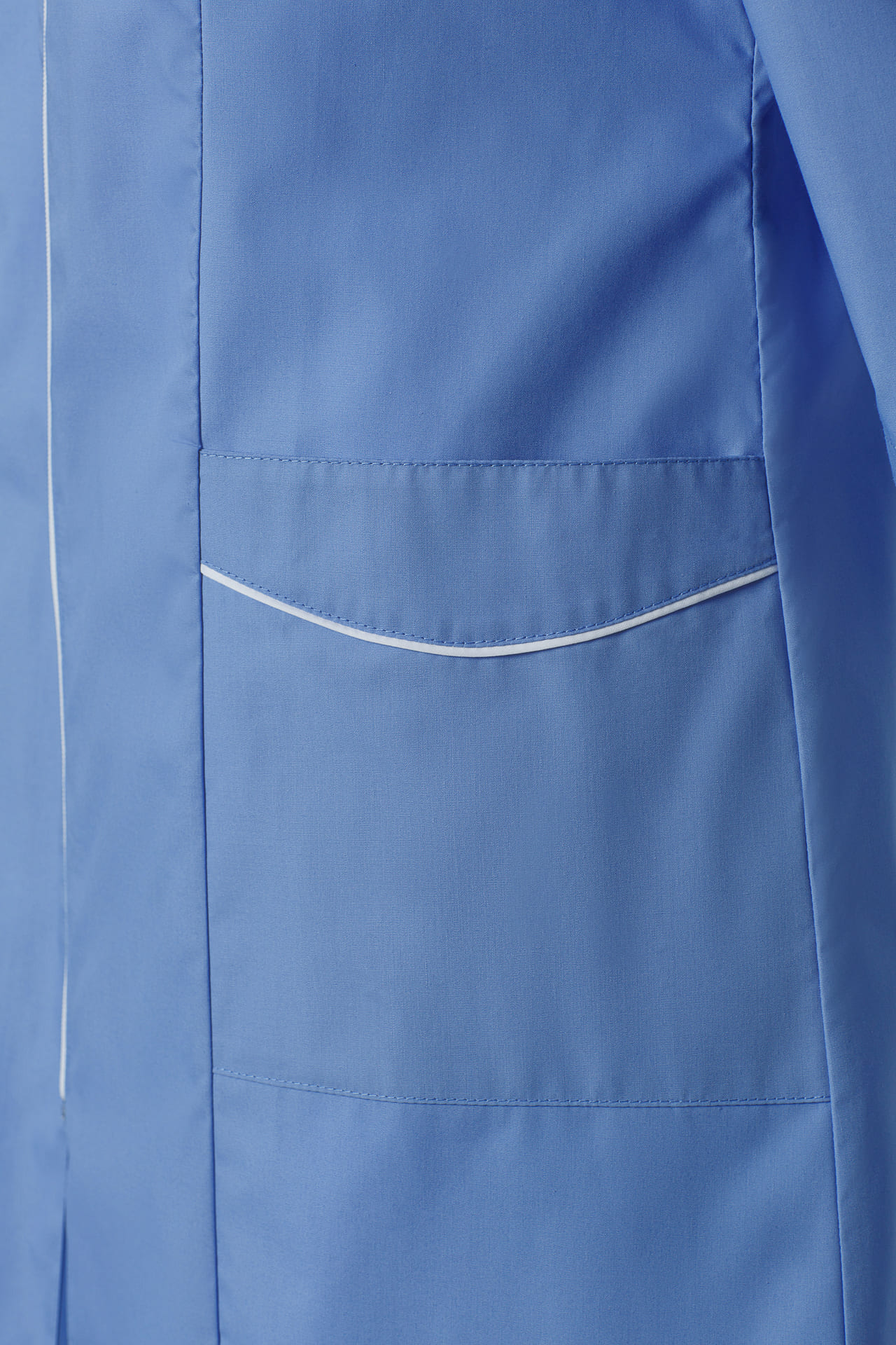 63695 Халат "Сервис-Люкс" темно-голубой  Медицинская одежда  размер 42/158-164 Спецодежда  - Вид №2