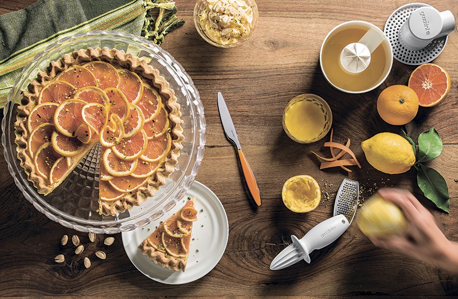 Тортовница круглая 36 см голубая Tiffany GUZZINI  00-3869857 Голубой  - Вид №2