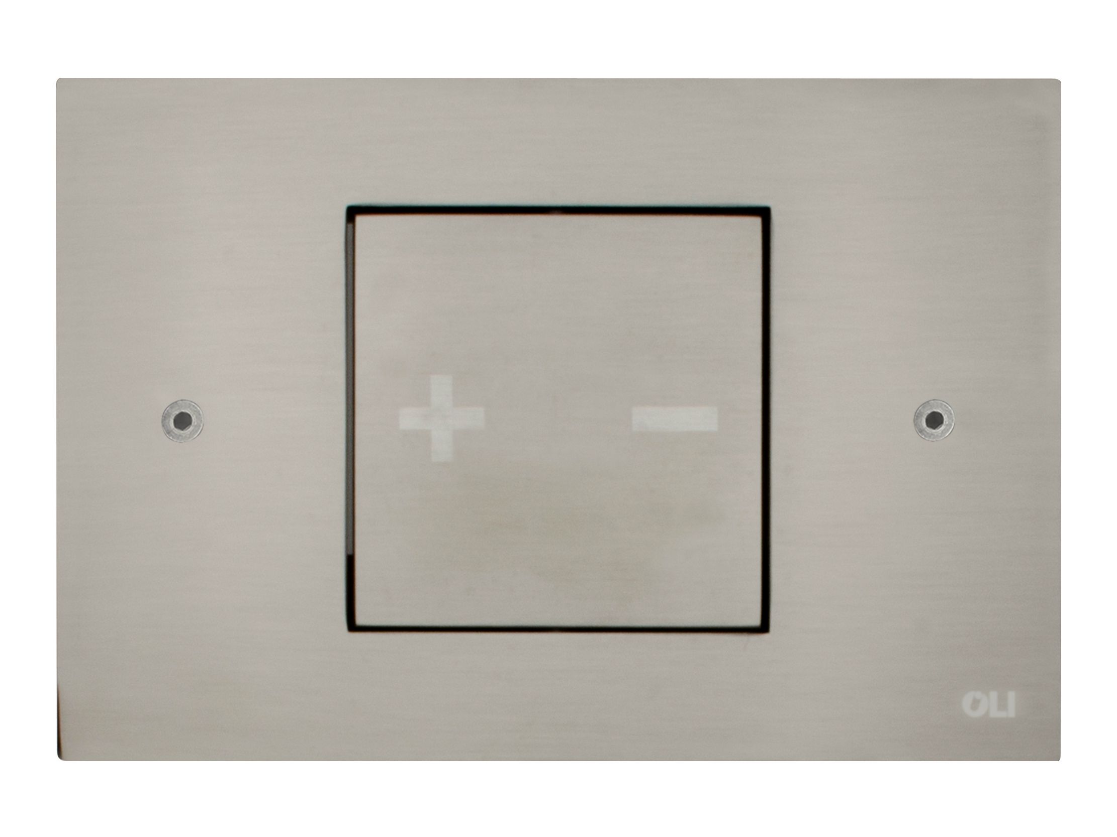 Панель управления унитазом из сатиновой стали OLI INO-X 01 ARCH-00057975 - Вид №2