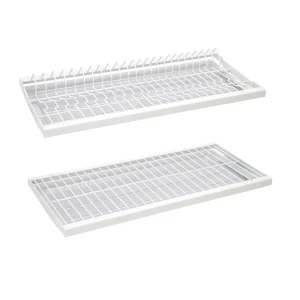 Сушилка для посуды в шкаф Lemax Twist 27x6.3x56.4 см 2 яруса металл цвет белый