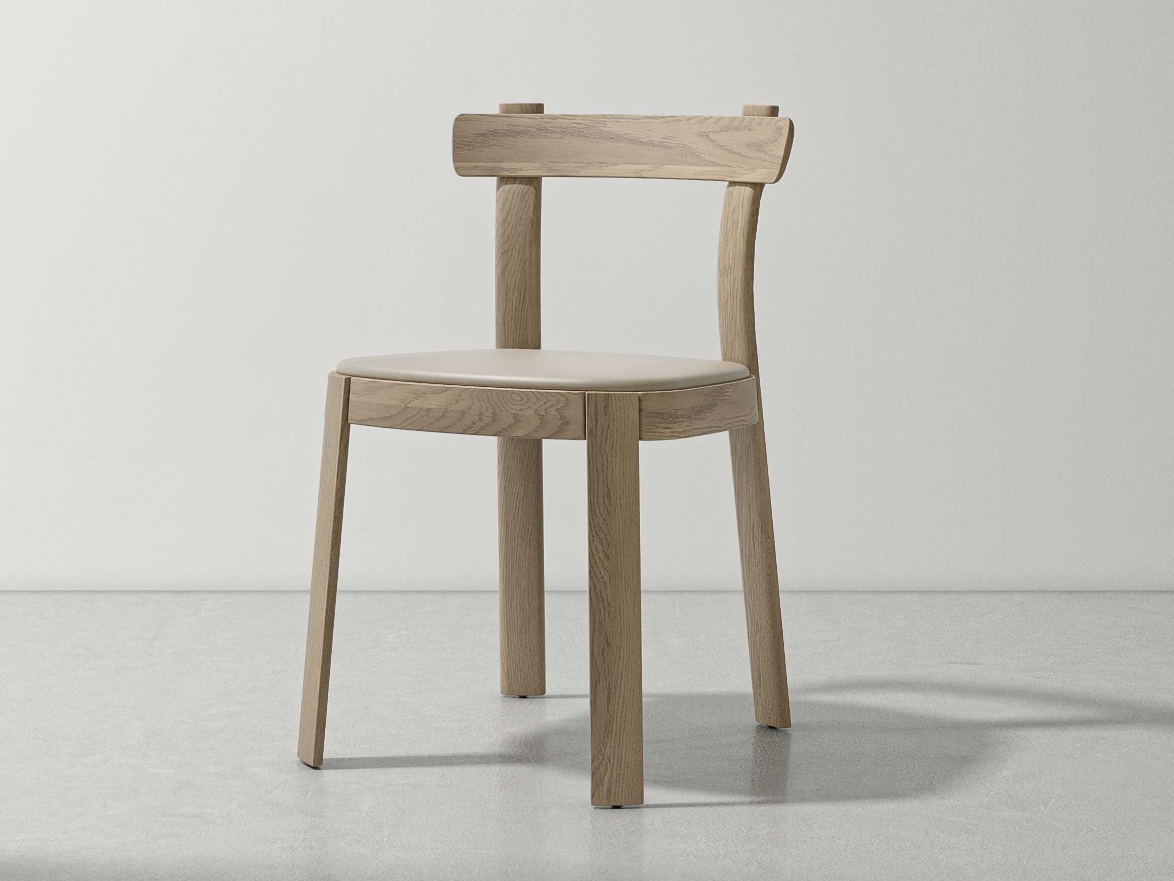 Дубовый стул с открытой спинкой District Eight узел ARCH-00149768