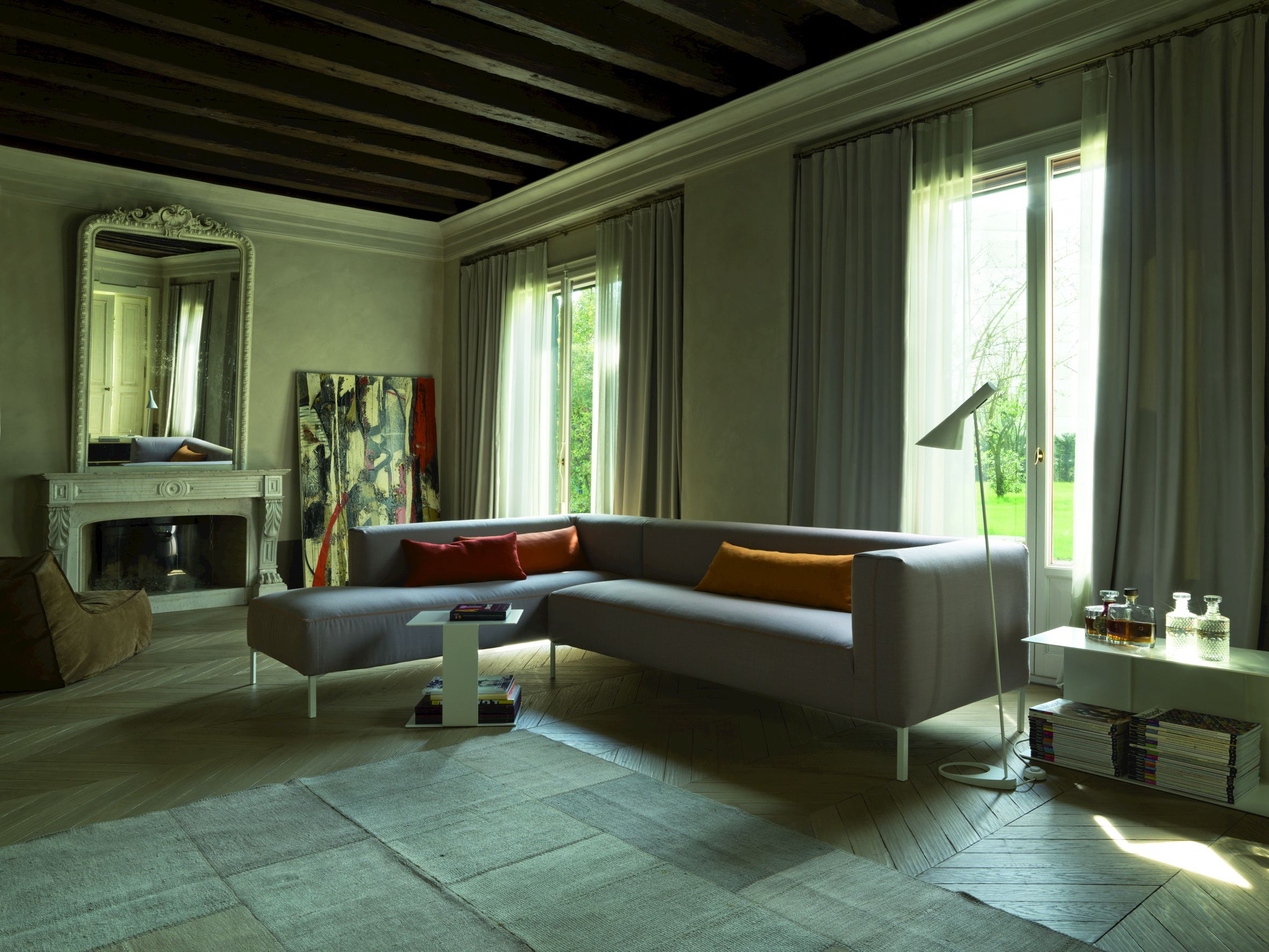 Съемный диван из ткани Verzelloni ARCH-00065212 - Вид №3