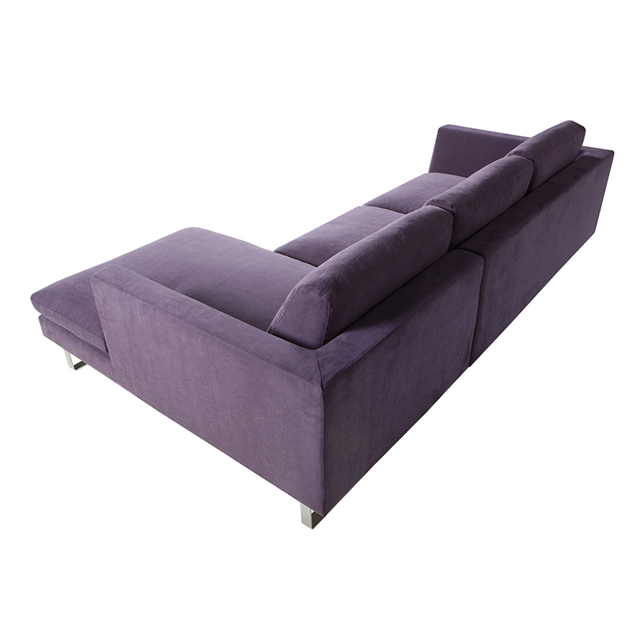 Угловой диван правый TOKYO сливовый Sits S1662 - Вид №3