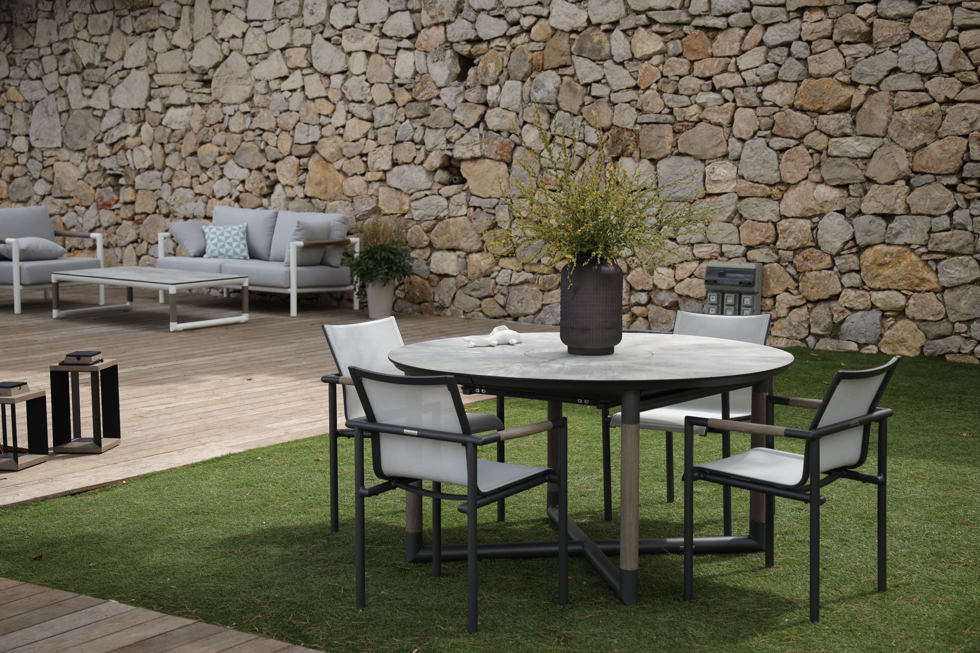 Штабелируемый стул с подлокотниками Les Jardins® Bastingage ARCH-00045126 - Вид №4