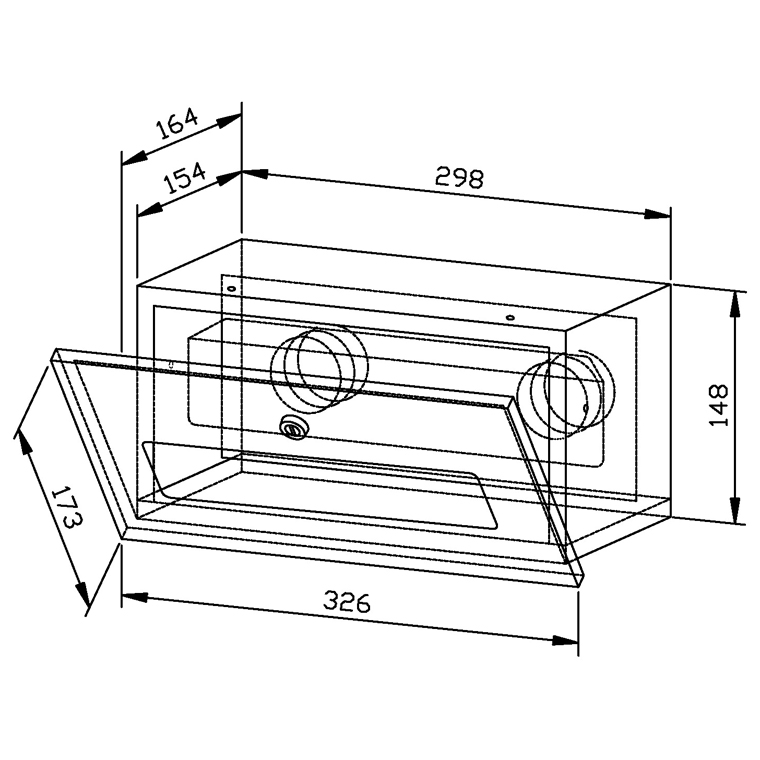 764186 Диспенсер для бумажных полотенец WP165 WAGNER_EWAR A-LINE Wagner Ewar  - Вид №1