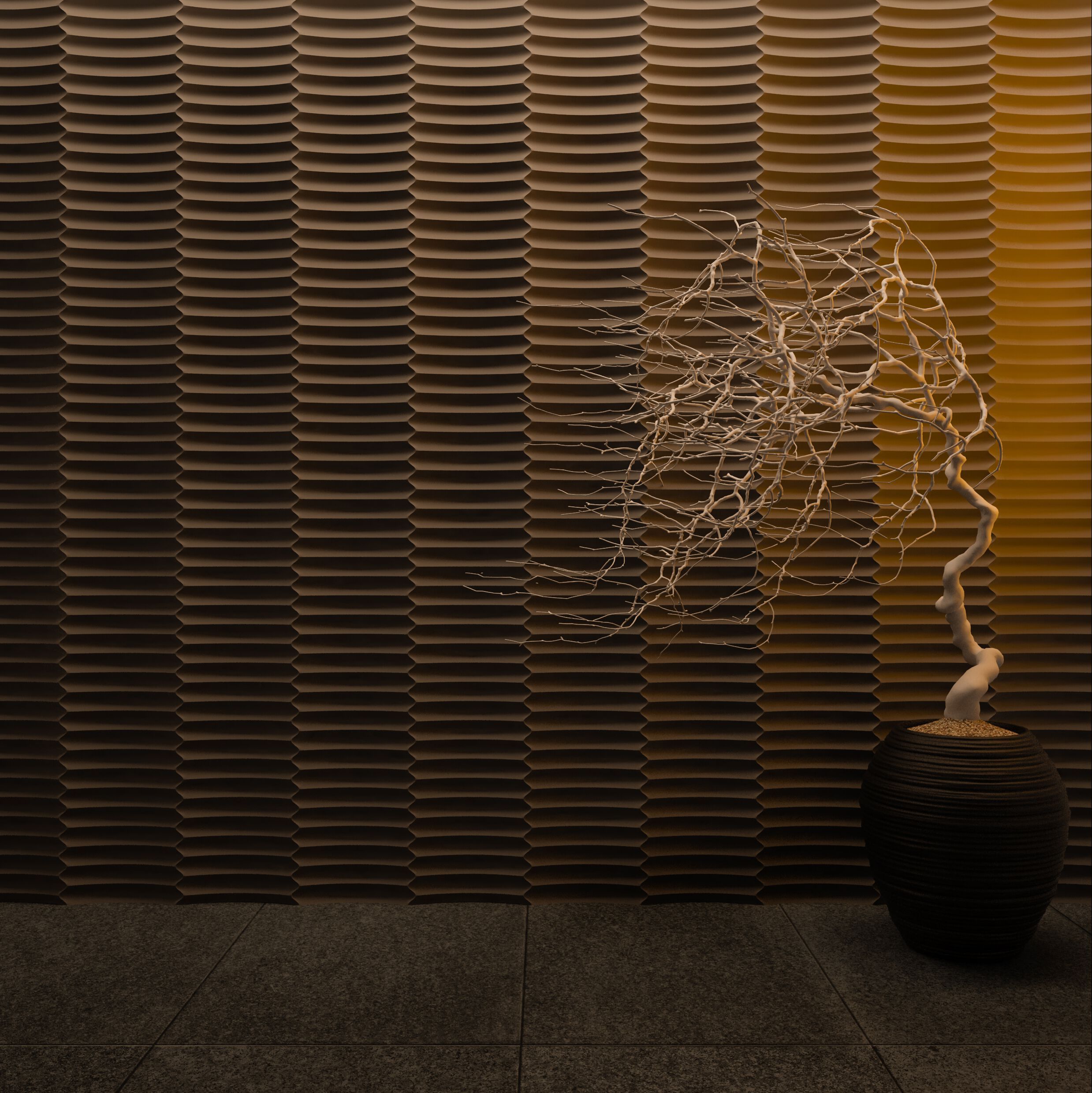 Трехмерное гипсовое покрытие WallDeco M-Modern ARCH-00085173 - Вид №2