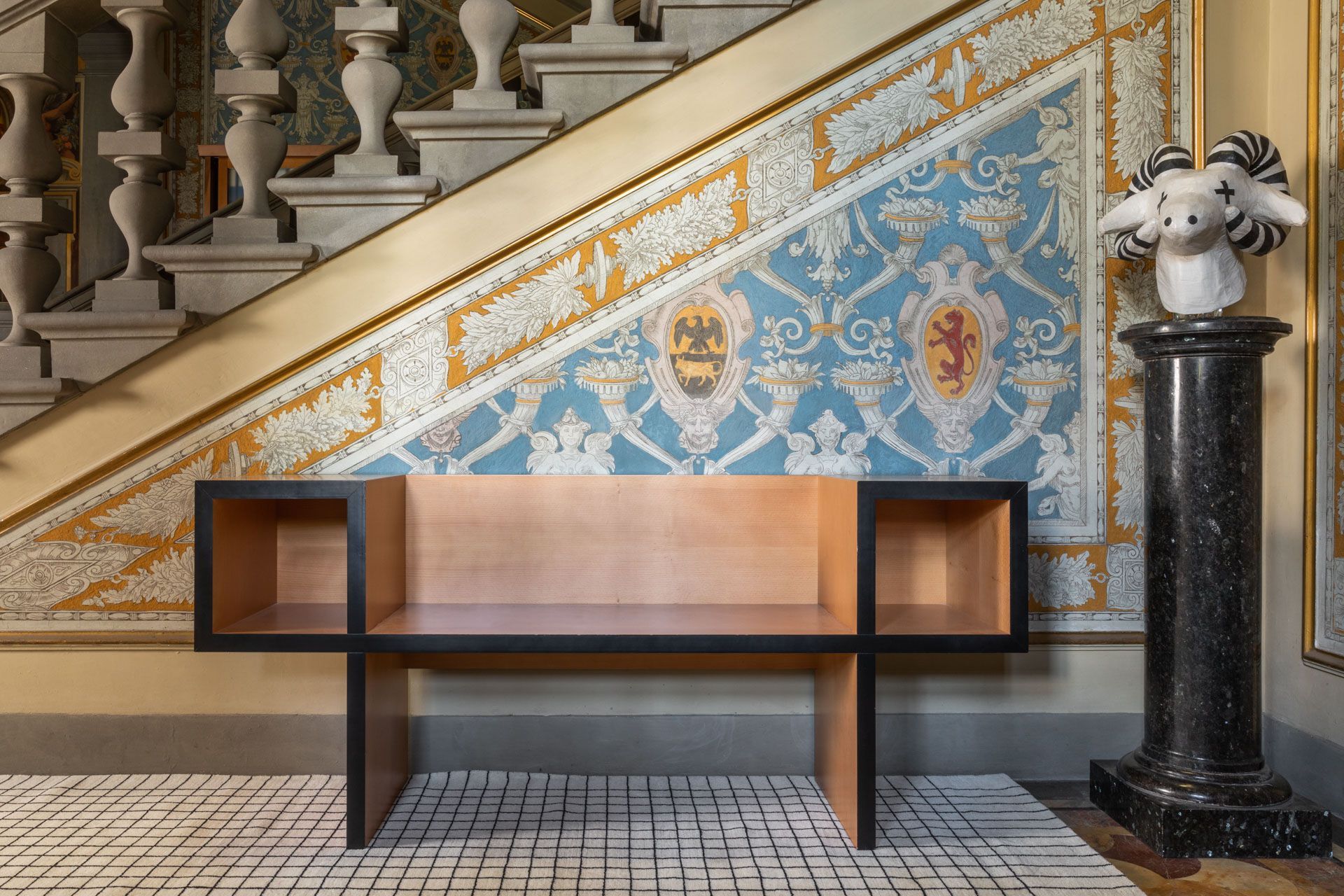 Скамейка из бука со спинкой Poltronova Кантон ARCH-00101845 - Вид №5