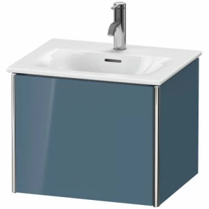 XS422104747 Тумбочка подвесная XSquare #XS4221 510 x 418 мм Каменно-синий глянцевый лак