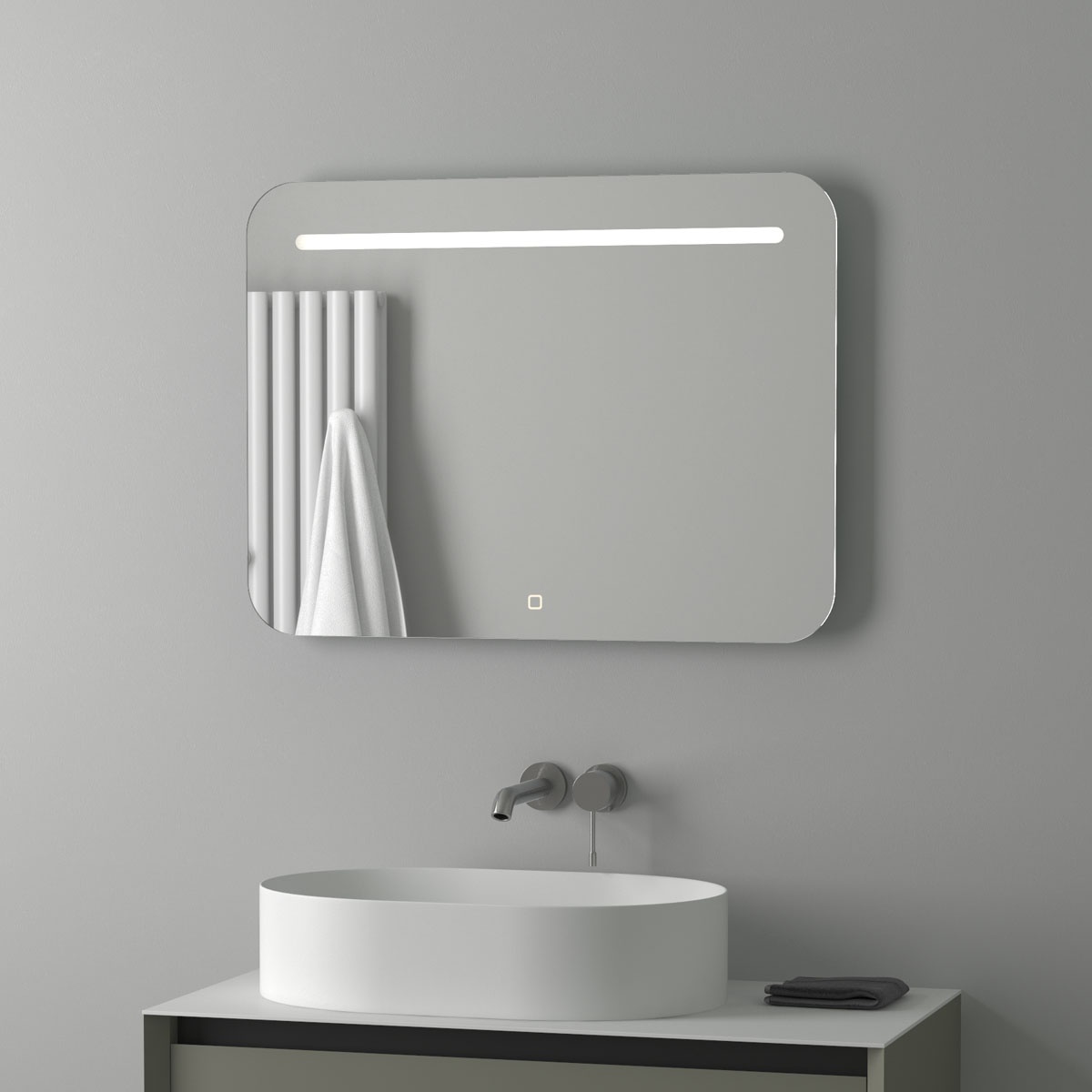 BY 2445 Зеркало со встроенным LED-светильником 6,5 W EVOFORM Ledline - Вид №5