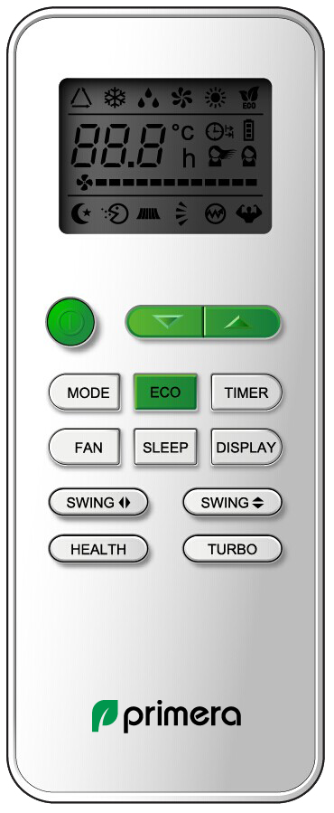 9085537 Кондиционер настенный сплит-система Primera PRAW-07TEDA3/I/PRAW-07TEDA3/O белый STDN-0021596 - Вид №10