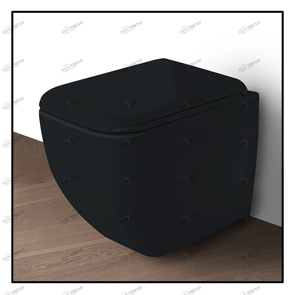 SHCOVABA Приставной унитаз напольный Серый Ceramica Cielo SHUI Comfort Италия