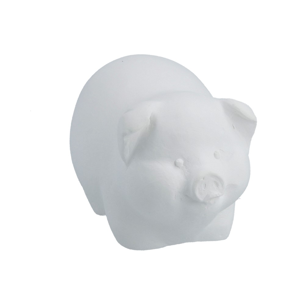 00-00000512 Заготовка для декорирования Свинка гипс Santreyd 