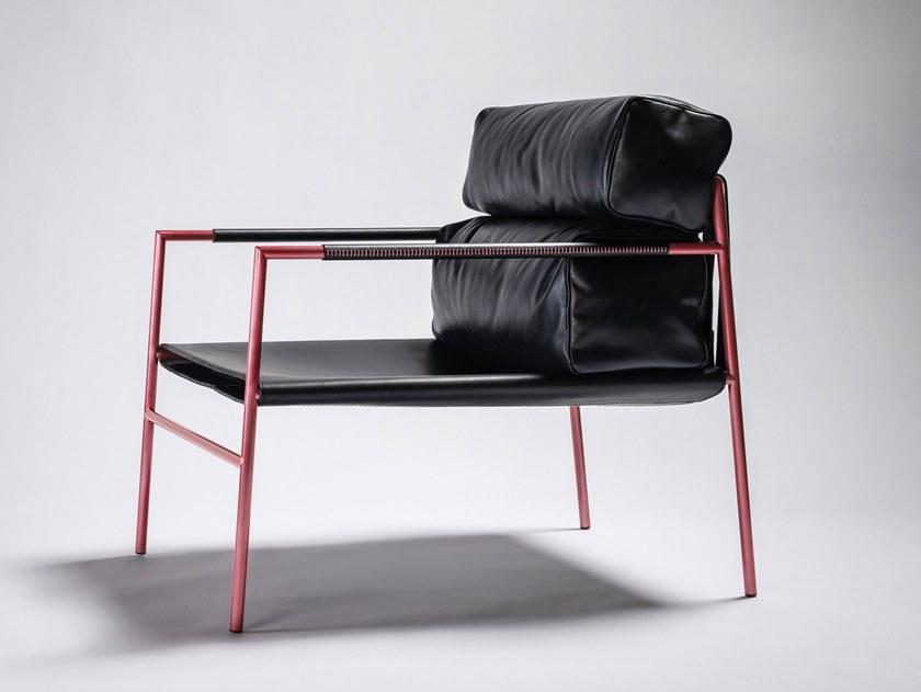 Ritzwell & Co. Кожаное кресло с подлокотниками Jk sun-id-1354435 - Вид №5