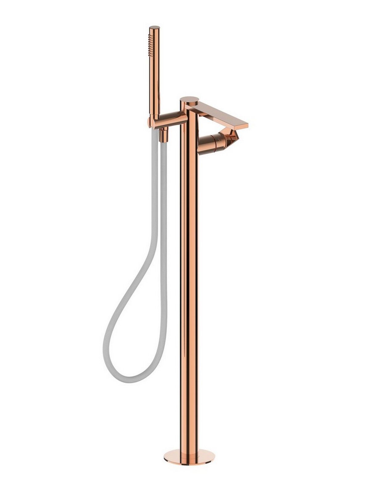 Однорычажный смеситель для ванны с ручным душем Rubinetterie Frattini Gintonic ARCH-00097018 - Вид №15