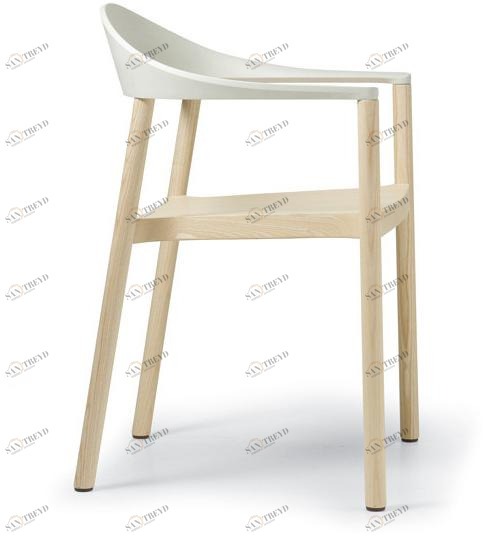 Plank Штабелируемый стул ясень Monza 1209-40