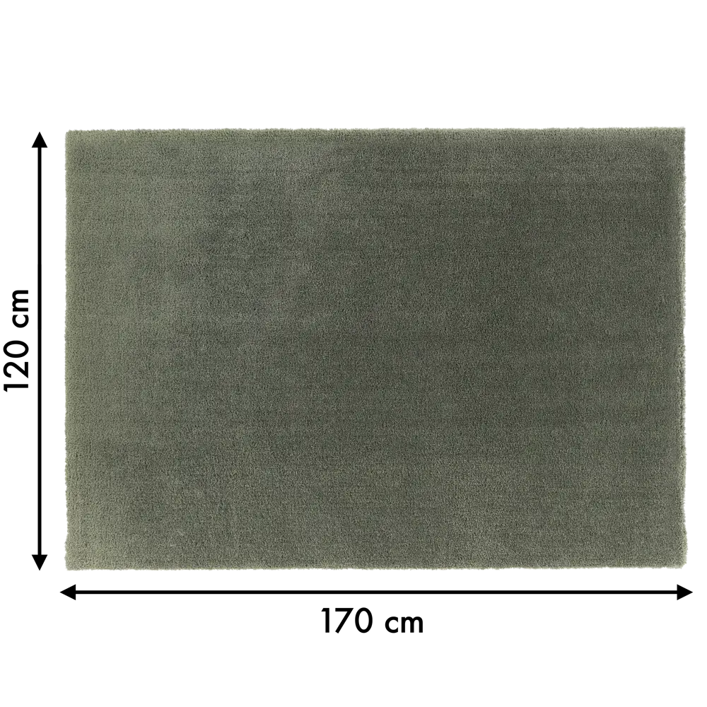 Ковер полиэстер Tony Inspire 120x170 см цвет зеленый 83206082 STLM-2089101  - Вид №9