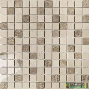 PINO EMPERADOR чакмозаик мрамор 305*305 чип 23*23
