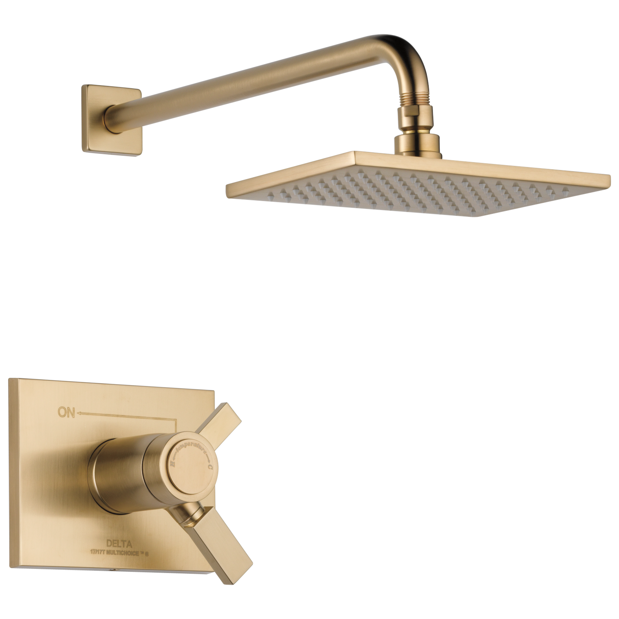 T17T253-CZ-WE Отделка для душа TempAssure® серии 17T Delta Faucet Vero Шампанское бронза