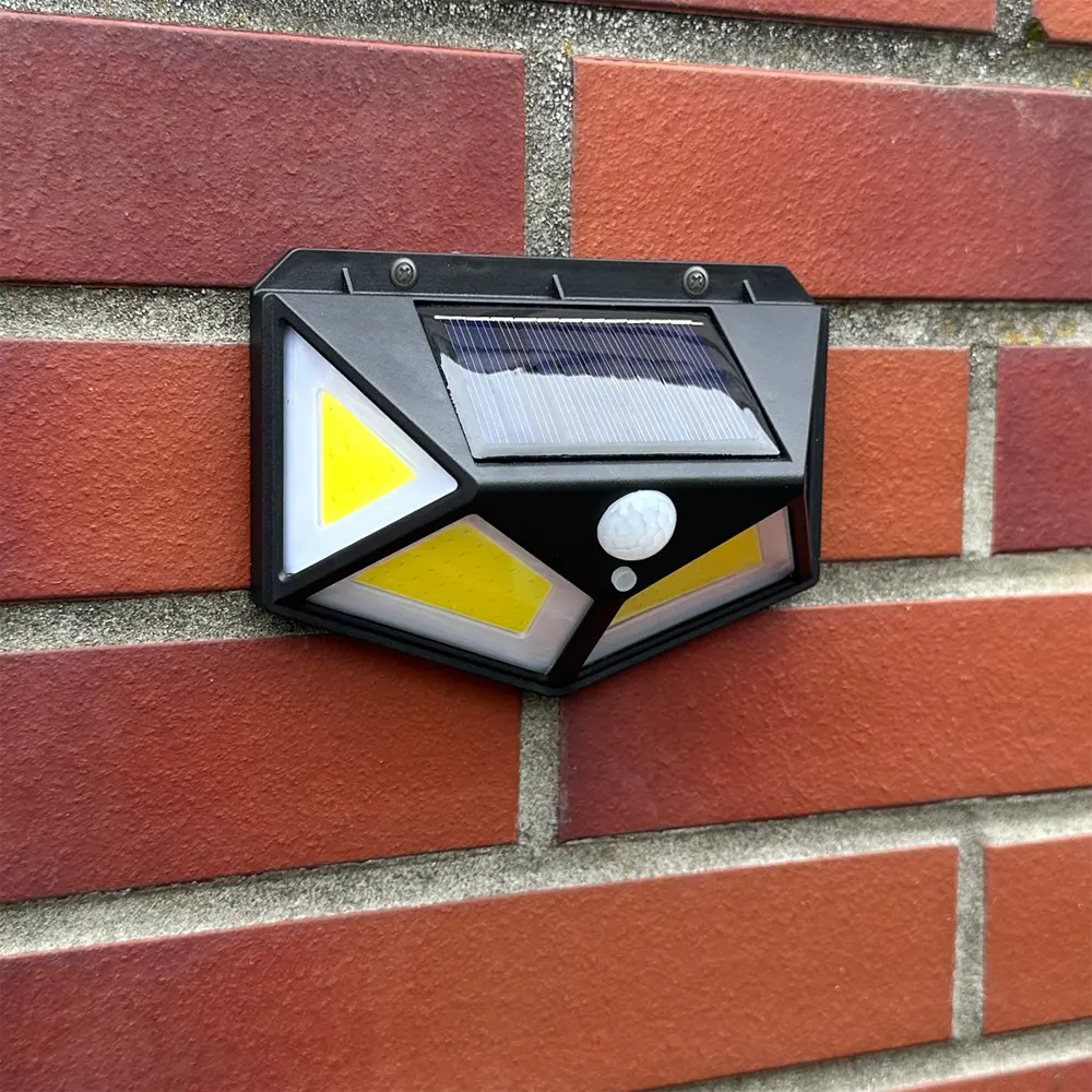 Светильник светодиодный уличный Duwi Solar LED на солнечных батареях 10Вт 6500К 600Лм IP65 датчик движения черный STLM-2184181 - Вид №1