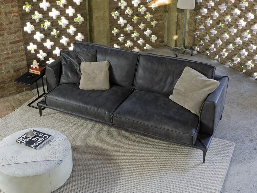 Flexstyle 3-х местный кожаный диван sun-id-1421897 - Вид №1