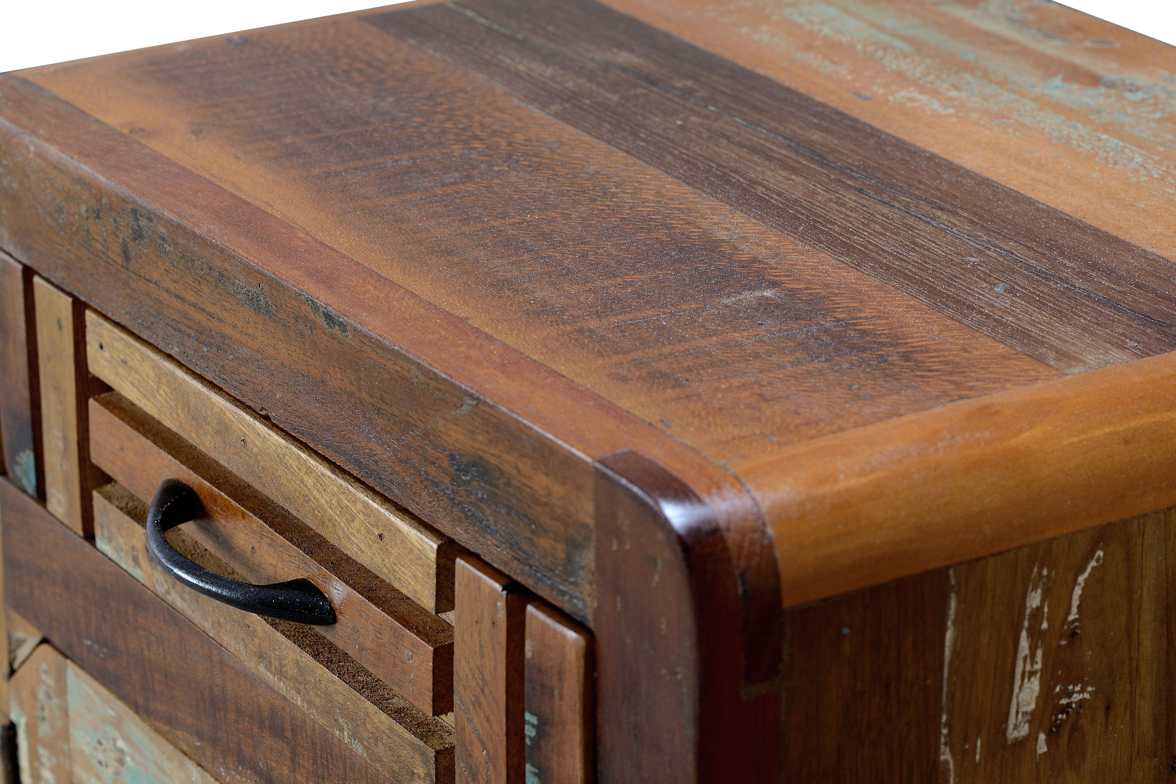 Деревянная прямоугольная тумбочка с ящиками Giner y Colomer Хайдарабад ARCH-00058200 - Вид №5